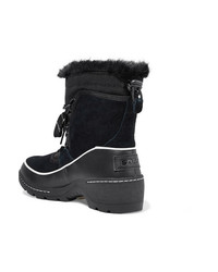 Sorel Torino Faux Med Waterproof Suede Shell And Leather Ankle Boots