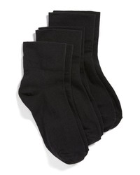 Hue 3 Pack Cotton Blend Crew Socks