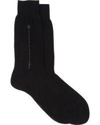 Barneys New York Abstract Mid Calf Socks