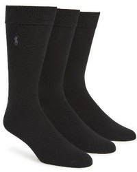 Polo Ralph Lauren Assorted 3 Pack Supersoft Socks