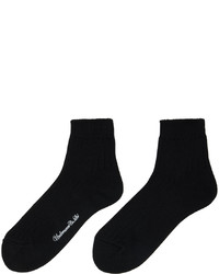 Undercover Black Ankle High Socks