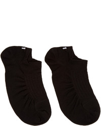 11 By Boris Bidjan Saberi Black Ankle Sport Socks