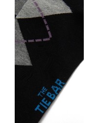 The Tie Bar Black Basic 3 Pack Socks
