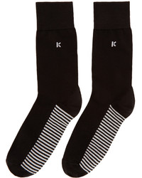 Kenzo Black K Socks