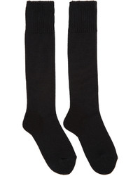 Hyke Black Knit Socks