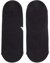 Y-3 Black Logo No Show Socks