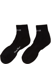 Undercover Black Logo Socks