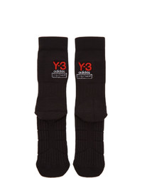 Y-3 Black Logo Socks