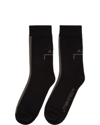 A-Cold-Wall* Black Logo Socks