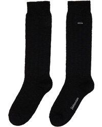 Undercoverism Black Logo Socks