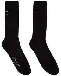 Yohji Yamamoto Black Military Socks