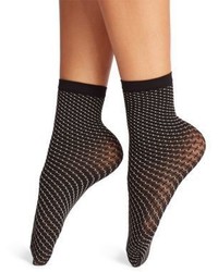 Wolford Cilou Textured Net Socks