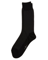 Cole Haan Stripe Socks Black One Size