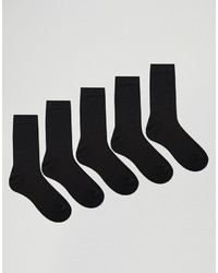 Asos Collection 5 Pack Ankle Socks