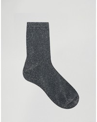 Asos Collection Glitter Ankle Socks