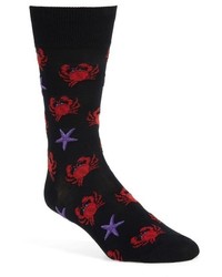 Hot Sox Crab Starfish Socks