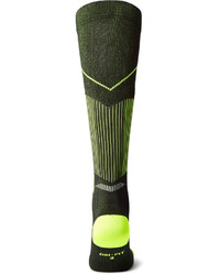 Nike Elite Compression Otc Stretch Knit Dri Fit Running Socks