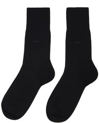 CDLP Five Pack Black Bamboo Socks