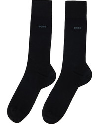 BOSS Five Pack Black Socks