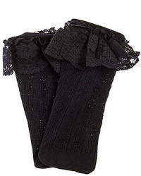 Intimates Boutique The Black Lace Ankle Sock