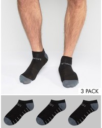 Jack and Jones Jack Jones Tech Sports Sneaker Socks 3 Pack
