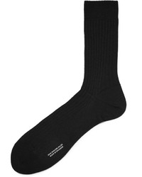 Pantherella Knightsbridge Ribbed Cashmere Socks