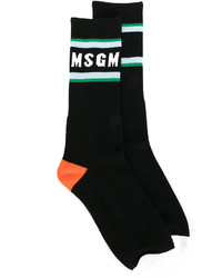 MSGM Logo Socks