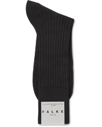 Falke No 13 Ribbed Pima Cotton Socks