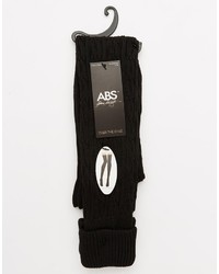 ABS by Allen Schwartz Over The Knee Cable Socks
