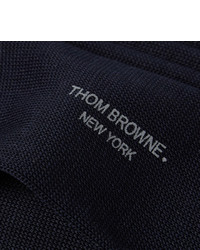 Thom Browne Ribbed Cotton Socks