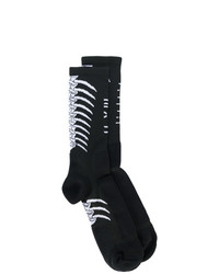 Unravel Project Ribbed Skeleton Socks