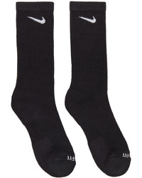 Nike Six Pack Black Everyday Plus Socks