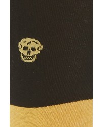 Alexander McQueen Skull Colorblock Socks