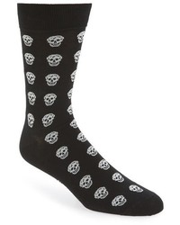 Alexander McQueen Skull Pattern Socks