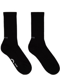 SOCKSSS Two Pack Black Socks