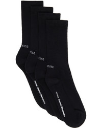 SOCKSSS Two Pack Black Socks