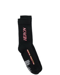 Heron Preston Woven Logo Socks