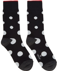 Y's Ys Black Dot Socks