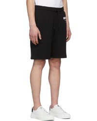 Moschino Black Couture Shorts