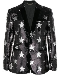 Philipp Plein Sequin Star Evening Jacket