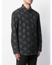 NONO9ON Star Pattern Shirt Jacket