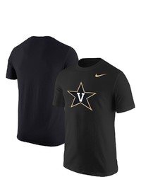 Nike Black Vanderbilt Commodores Core Logo T Shirt At Nordstrom