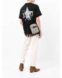 Amiri Logo Star Print T Shirt