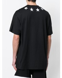Givenchy Oversized Distressed Star T Shirt
