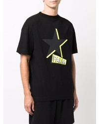Palm Angels Rockstar Logo Print T Shirt
