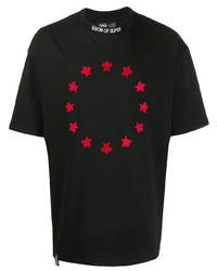 Vision Of Super Star Circle Print T Shirt