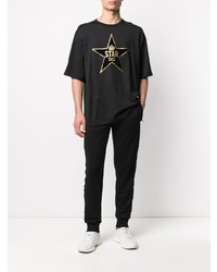 Dolce & Gabbana Star Print Cotton T Shirt