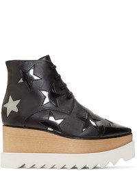 Stella McCartney Black Star Platform Elyse Boots