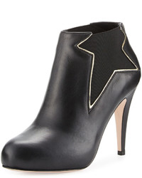 Star Gore Leather 100mm Bootie Black