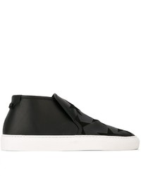 Givenchy Star Embossed Mid Skate Sneakers